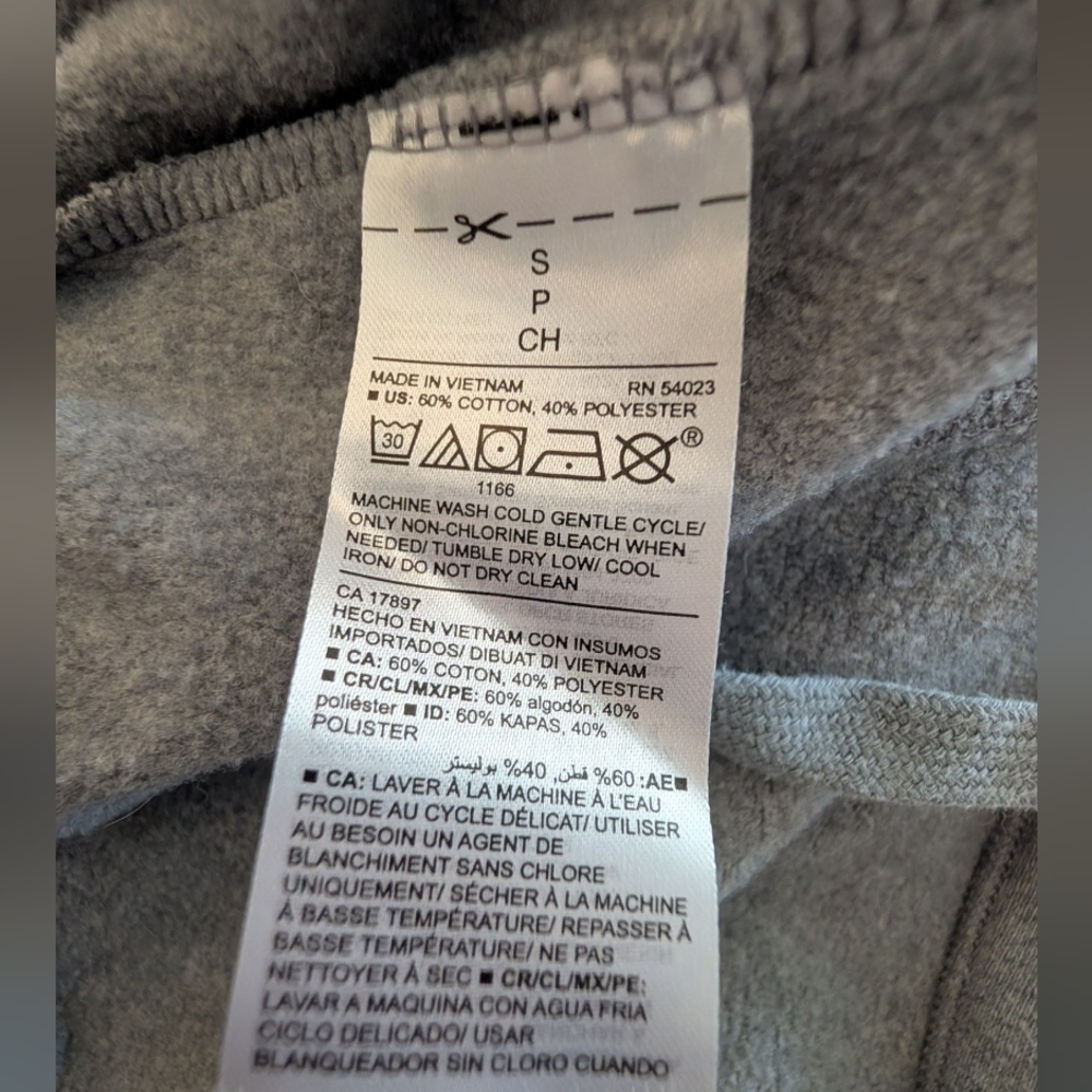 Old Navy Gray Hooded Jumpsuit - Picture 6 of 6